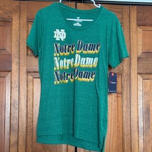 Fanatics Green Notre Dame Tee